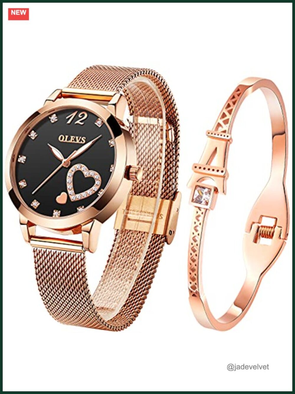 OLEVS Women's Slim Casual Dress Wrist Watch